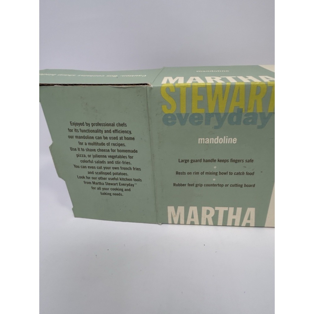 Martha Stewart Mandoline, White, 6 Pieces - Picture 5 of 12